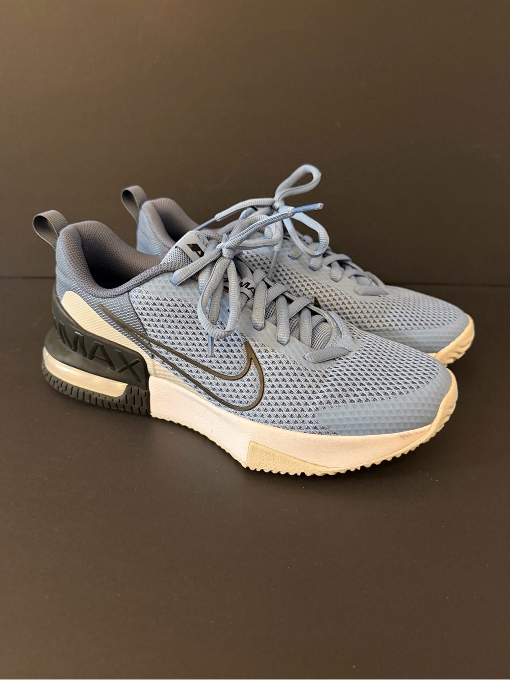 Nike Air Max Alpha US 9 Men’s Low Top Lace Up Sneakers Gray  FQ1833-402